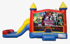 Water Slide Castle Combo Side Slide Monster High #1789037