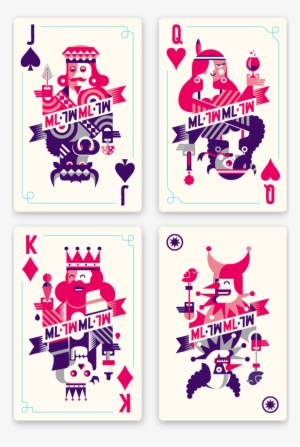 Mysteryland Playing Cards On Behance - Diseños De Cartas Naipes #1789190