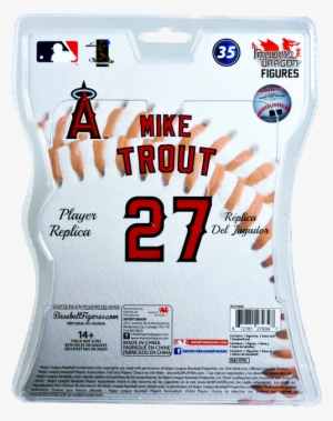Mike Trout 2017 Mlb 6" Figure Imports Dragon #1789565