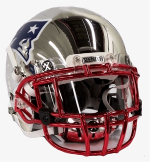 New England Patriots Chrome Plated Football Helmet - New England Patriots #1789611