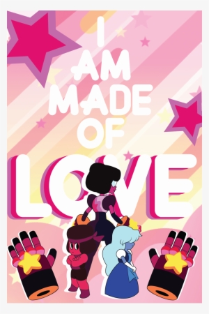 “ “made Of Love” Feat Ruby And Sapphire - Cartoon #1790138
