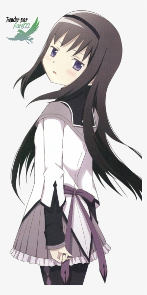 Puella Magi Madoka Magica Homura 2 Render By Anouet-d5sk3ln - Madoka Magica Homura #1790325