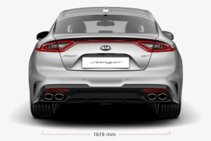 Kia Stinger Dimensions Rear Back - Kia Stinger Dane Techniczne #1790414