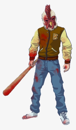 80s Transparent Hotline Miami Image - Jacket Hotline Miami Oc Characters #1790567