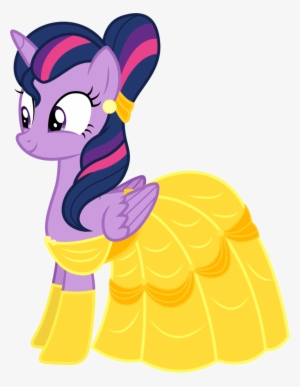 Alicorn, Alternate Hairstyle, Artist - Twilight Sparkle As Princess Belle #1790773