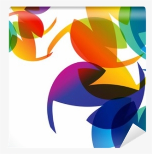 Abstract Colorful Rainbow Background Wall Mural • Pixers® - Rainbow #1790835