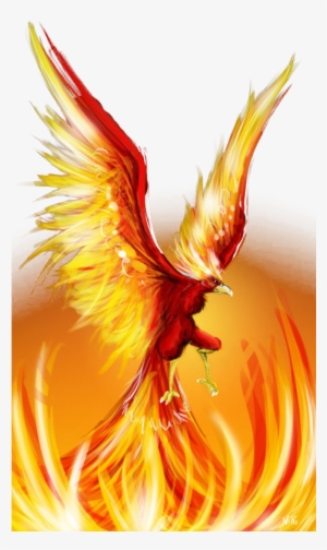 Fire Wing Png - Fire Phoenix #1791016