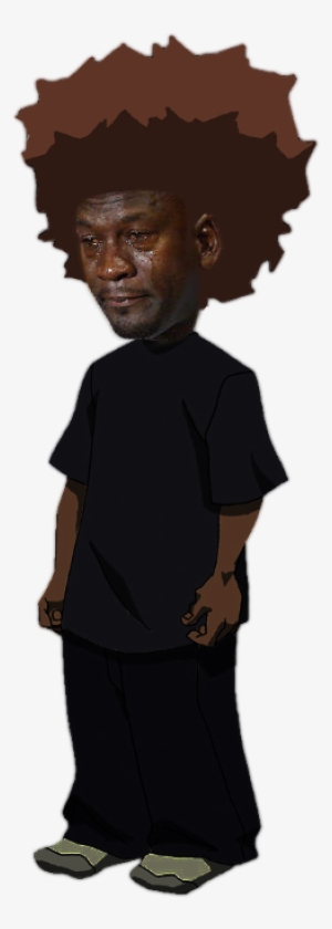 Aaron Mcgruder Huey Freeman Riley Freeman Standing - Huey Freeman Transparent Png #1791294