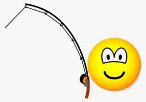 Fishing Emoticon - Smiley Fisherman #1791573