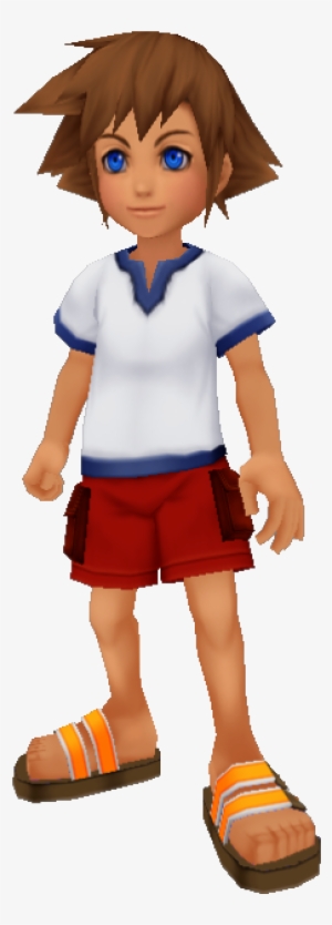 Riku From Kh 2 To Ddd Or Even Kairi From Kh 1 To Kh - Kingdom Hearts Birth By Sleep Sora #1791698