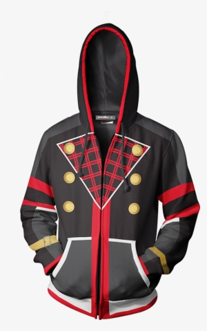 Kingdom Heart Iii Sora Cosplay Zip Up Hoodie Jacket - Spiderman Hoodie Infinity War #1791948