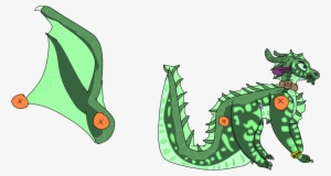 Turtle Wings Of Fire Wings Of Fire Designs Jade Winglet - Cartoon #1792164