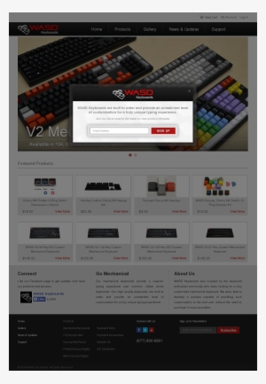 Wasd Keyboards Blog V2 Custom Keyboard Review By Hdblog - Computer Keyboard #1792189