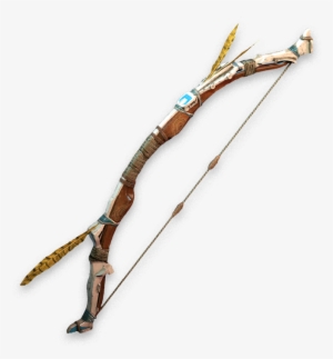 Svg Free Library Archery Drawing Base - Horizon Zero Dawn Hunter Bow #1792415