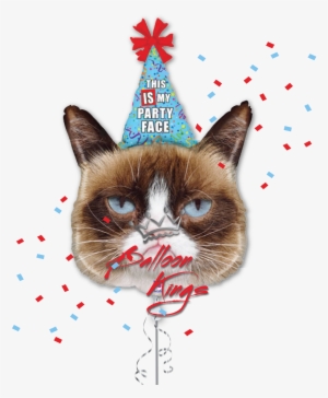 Grumpy Cat - Balloon Kings - Grumpy Cat Birthday Balloon #1792828