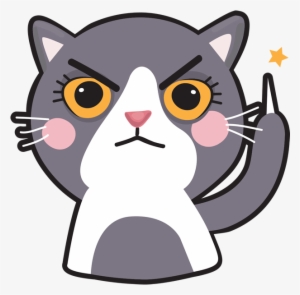 Angry Catmoji - Sticker #1792975