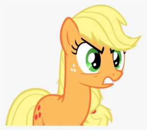 Fanmade Angry Applejack - My Little Pony Apple Jack Angry #1793097