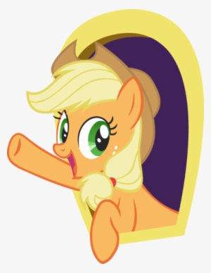 Applejack - Gif De Hola Y Chau #1793219