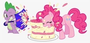 Little Pony Cake Png Clipart Pinkie Pie Applejack Pony - Pinkie Pie Png Birthday #1793283