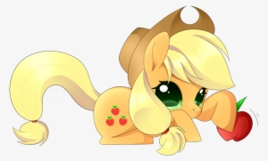, Cute Applejack ) - Mlp Chibi Applejack #1793876