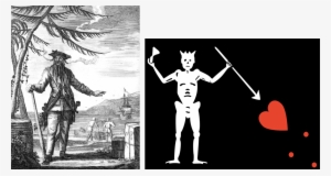 Blackbeard's Flag Meaning Clipart Jolly Roger Assassin's - Blackbeard Flag #1793878