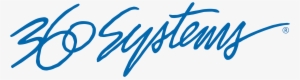 360 Systems Logo Blue - 360 Systems Logo #1793905
