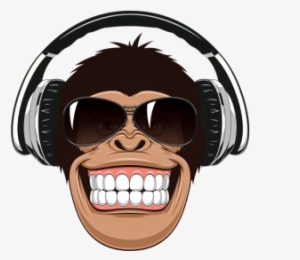 Funny Monkey Face Cartoon #1794109