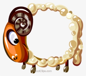 Cartoon Sheep Frame Royalty Free Vector Clip Art Illustration - Frame Cartoon Vector Png #1794795
