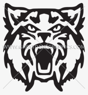 Wild Cat Head - Wildcats Football Logo Svg #1794889