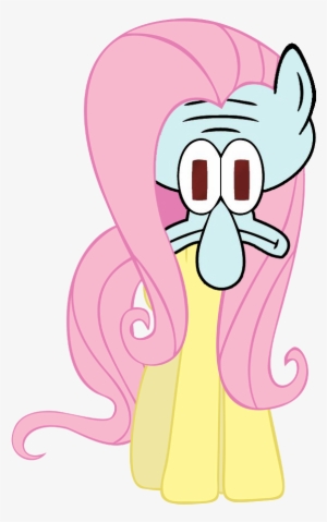 Cult Of Squidward, Fluttershy, Safe, Spongebob Squarepants, - Draw Squidward #1795656