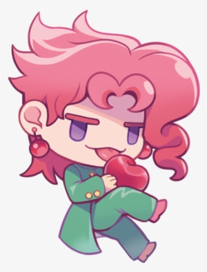 Smol Kakyoin To Match With The Jotaro Chibi Stickers - Chibi Jotaro X Kakyoin #1795658