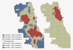 Violent Crime And Liquor Vendor Hot Spot Maps - Hotspot Analysis Crime In Chicago #1795880