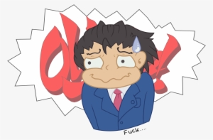 Phoenix Wright From Ace Attroney - Cartoon #1796402