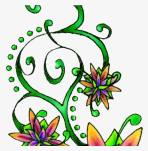 Flower Tattoo Png Transparent Images - Tattoo #1796406