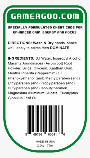 Gamer Goo Peppermint - Document #1796454