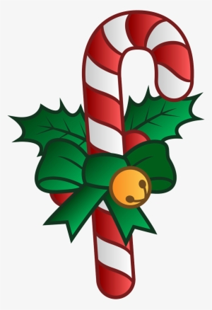Candy Cane Clipart Walking Stick - Christmas Theme Clip Art #1796455