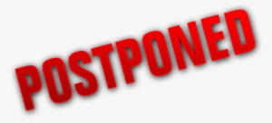 Postponed Stamp Png - Postponed Transparent #1796703