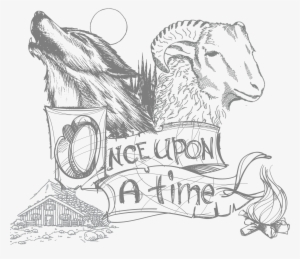 Seguin Never Had Much Luck With Goats - Once Upon A Time Fairy Tale Clipart Black And White #1797122