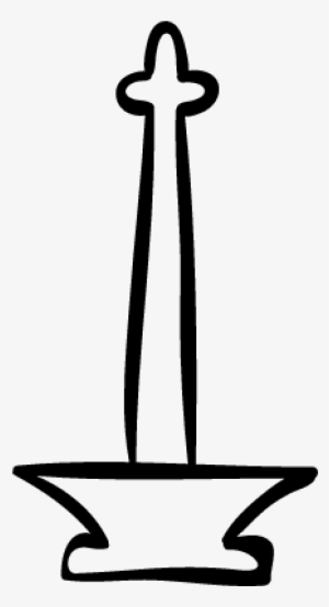 Religious Cross Hand Drawn Outline Vector - Outline #1797566