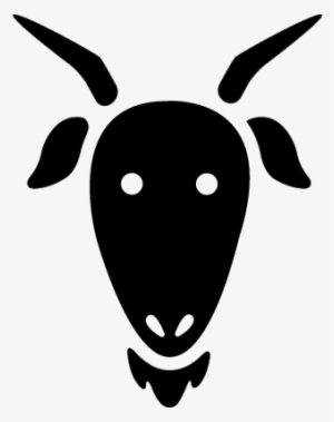Head Of Goat Vector - Goat Icon Png #1797569