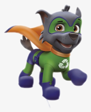 Rocky Super Pup - Paw Patrol Zuma Picsart #1798251