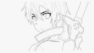 Kirito Coloring Pages K3 #1798497
