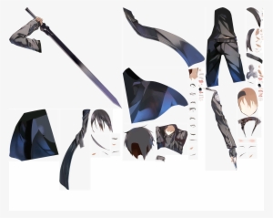 Click For Full Sized Image Kirito - Cartoon #1798626