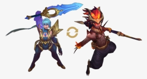 หรือแพ้ตกรอบ ผู้เล่นจะต้องเล่นเป็น Riven และ Yasuo - ตัว การ์ตูน Lol Yasuo #1798819