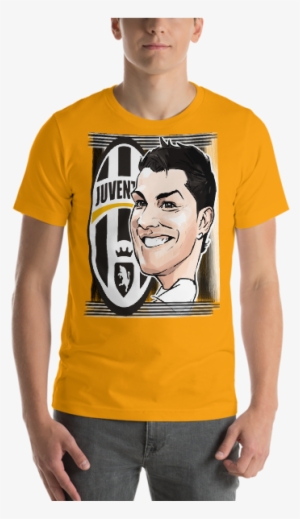 Cristiano Ronaldo Cr7 Caricature Cartoon Juventus Fc - T-shirt #1798820