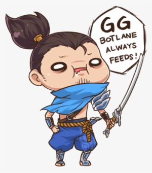 Yasuo Chibi - Gg Bot Lane Always Feeds #1798868