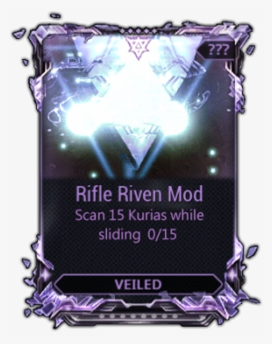 Fluffthe Future Of Veiled Riven - Rifle Riven Mod Veiled #1799091