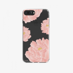 Iphone 8/7/6s Plus Flavr Pink Peonies Iplate Case #1799230