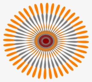 How To Set Use Star Flower Orange Clipart #1799363