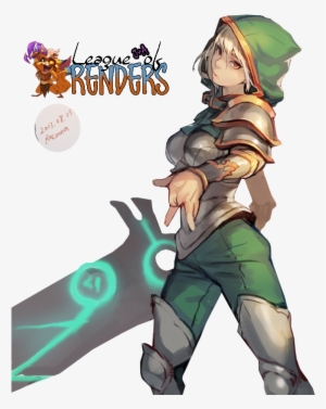 Riven Raven Leagueoflegends Lol - Riven Anime Art #1799574